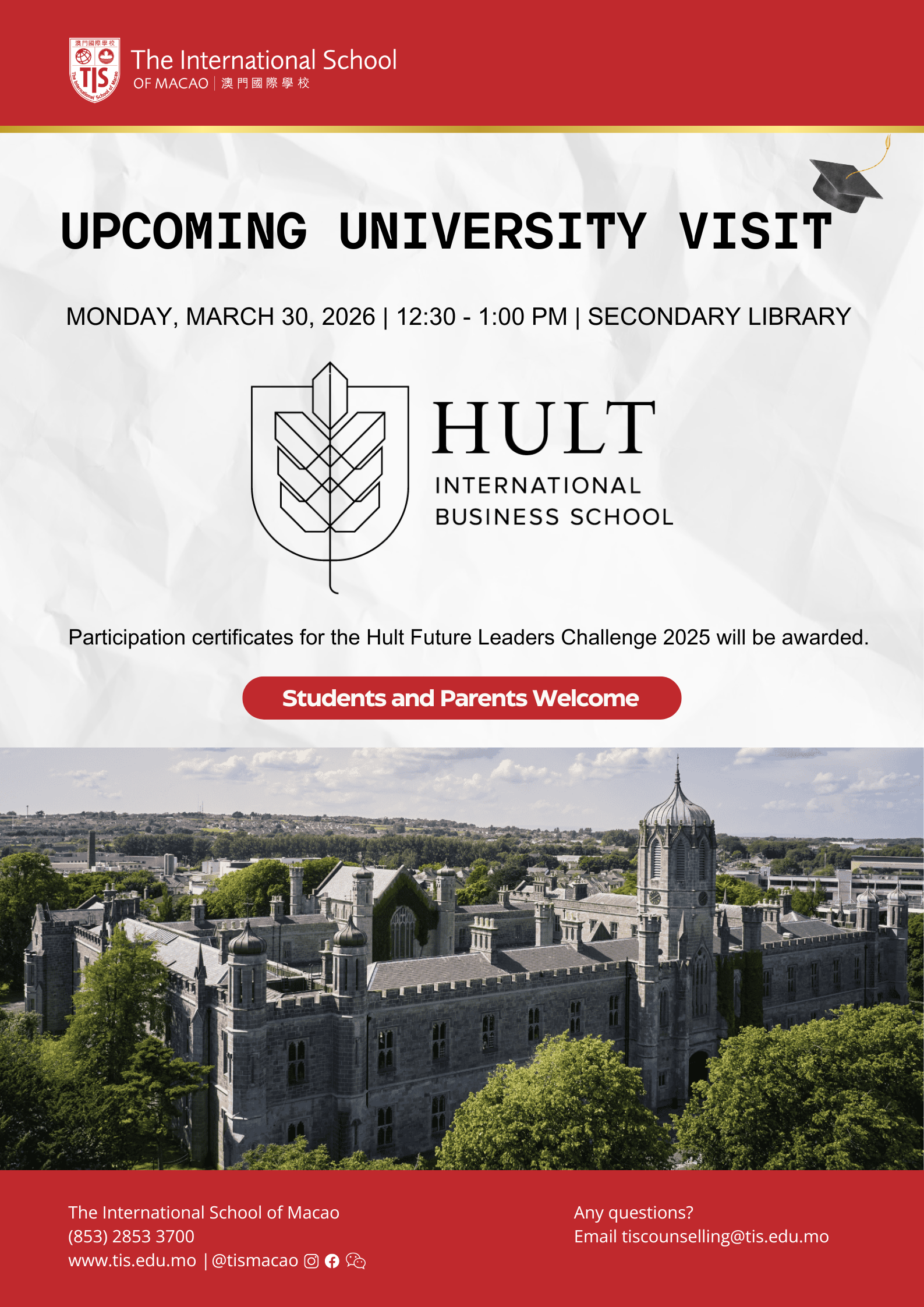 March 30 | Hult International Business School at TIS — The ...